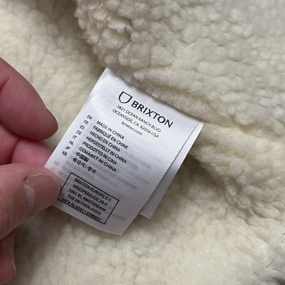 NWT - Brixton Men’s Sherpa Lined Stretch Fleece Jacket - Size XXL - Picture 13 of 14